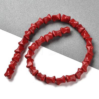 Synthetic Howlite Beads Strands TURQ-F018-10-1