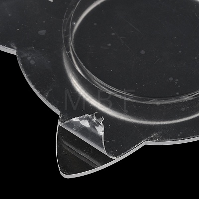 Clear Acrylic Slant Back Single Bracelet Bangle Display Stands BDIS-C003-01A-1