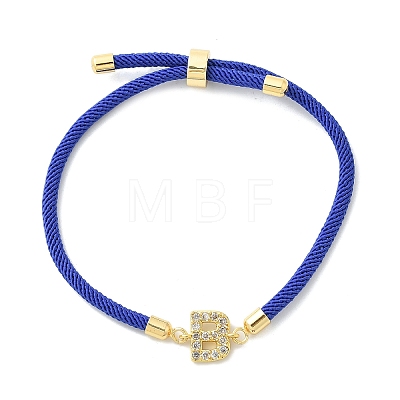 Adjustable Nylon Cord Bracelets BJEW-C096-01G-02-1