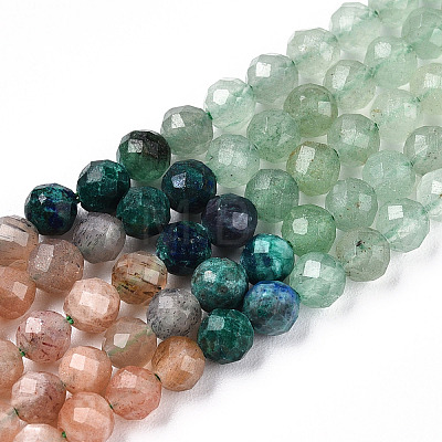 Natural Mixed Gemstone Beads Strands X-G-D080-A01-01-07-1