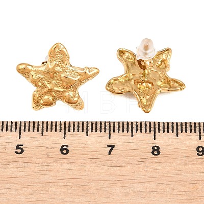 Women's 304 Stainless Steel Stud Earrings EJEW-P345-03G-1