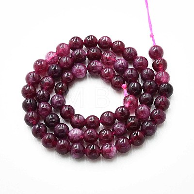 Natural Quartz Beads Strands X-G-N355-6mm-46-1