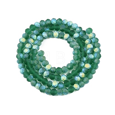 Transparent Glass Beads Strands LS-EGLA-A044-T3mm-MB18-1