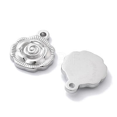 Anti-Tarnish 304 Stainless Steel Pendants STAS-R130-41P-1