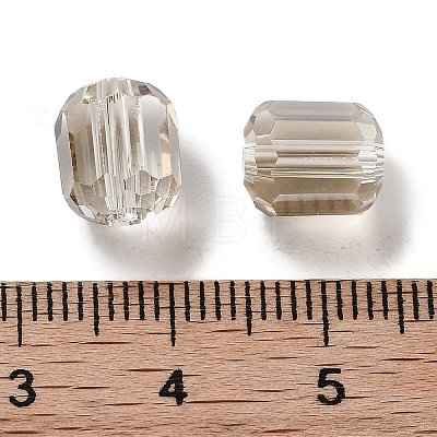 Electroplate Column Glass Beads EGLA-A043-02-PL01-1