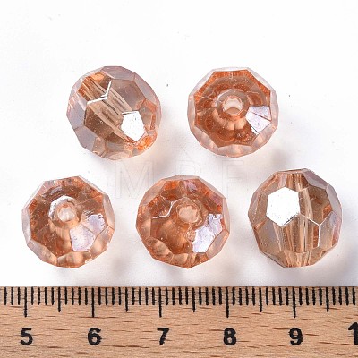 Transparent Acrylic Beads MACR-S373-101-P10-1