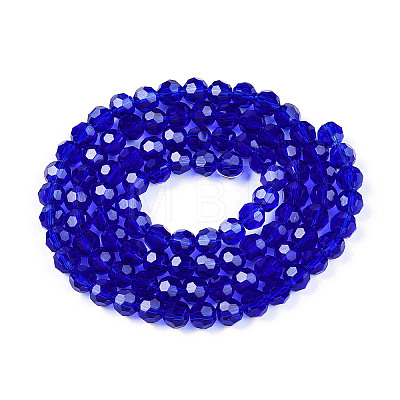 Transparent Glass Beads Strands EGLA-A035-T3mm-D06-1