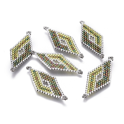 MIYUKI & TOHO Handmade Japanese Seed Beads Links SEED-E004-K04-1