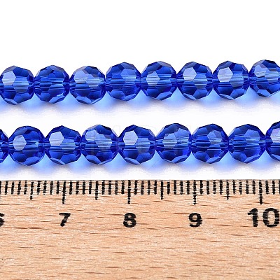 Transparent Glass Beads EGLA-A035-T4mm-D21-1