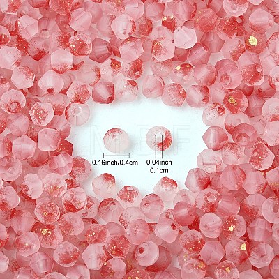 50G Frosted Glass Beads FGLA-YW0001-03A-1