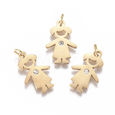 316 Surgical Stainless Steel Pendants STAS-L242-02-1