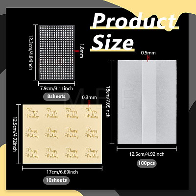 Translucent Sulphate Paper Envelope DIY-FG0010-21-1