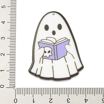 Halloween Theme Acrylic Pendants SACR-S033-01A-1