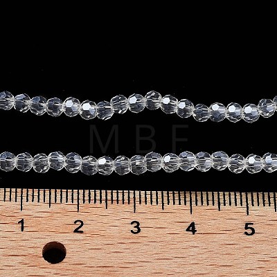 Electroplate Transparent Glass Beads Strands LS-EGLA-A035-T3mm-A19-1