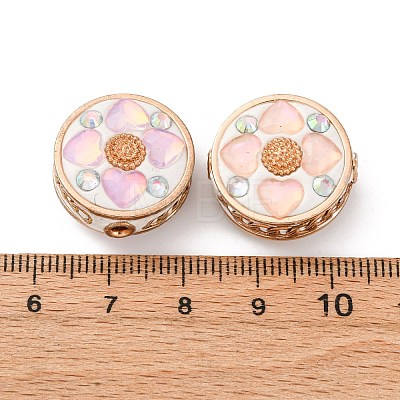 Handmade Resin Indonesia Round Beads IPDL-P005-03KCG-M-1