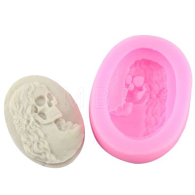 Food Grade Silicone Bust Statue Molds DIY-E011-31-1