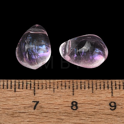 Baking Paint Transparent Glass Pendants GL-CBA5BF9-02B-1