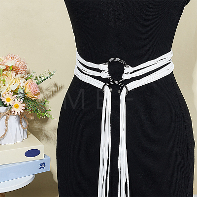 1 Bag PU Imitation Leather Belts AJEW-OC0015-66A-1