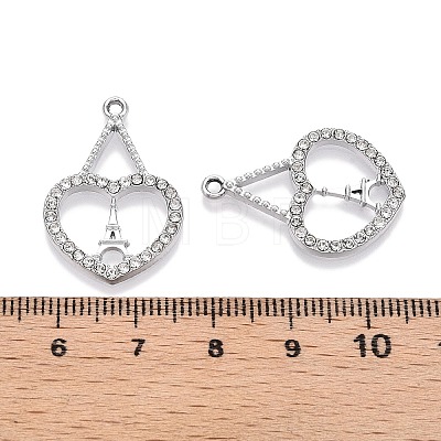 Rack Plating Alloy Pendants FIND-N005-31P-1