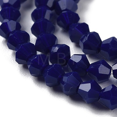 Opaque Solid Color Imitation Jade Glass Beads Strands LS-EGLA-A039-P4mm-D10-1