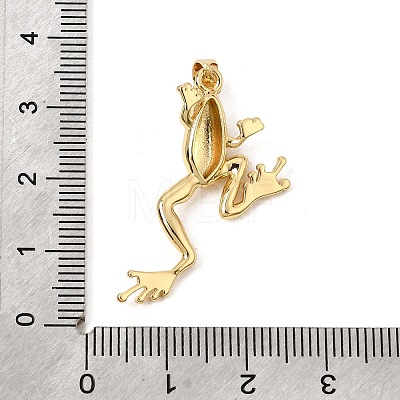 Brass Enamel Pendants KK-CBAA41C-11G-1