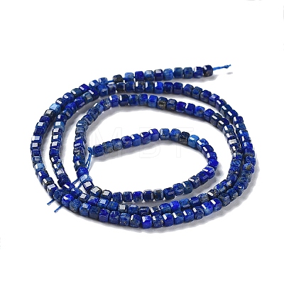 Natural Lapis Lazuli Beads Strands G-J400-A04-02-1