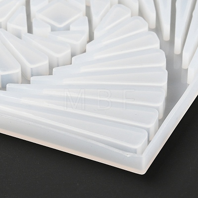 Square Silicone Cup Mat Molds X-DIY-I065-05-1