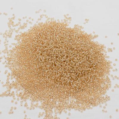 8/0 Transparent Glass Round Seed Beads SEED-J010-F8-L36-1