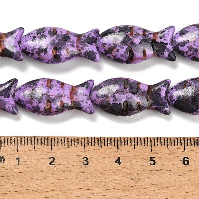 Synthetic Turquoise Beads Strands TURQ-F019-01A-1
