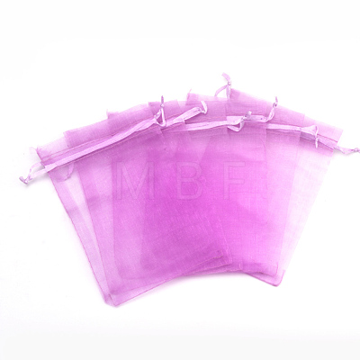 Organza Gift Bags with Drawstring OP-R016-10x15cm-22-1