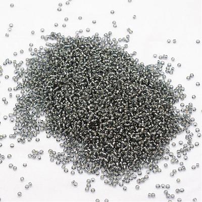 8/0 Transparent Glass Round Seed Beads X-SEED-J010-F8-40-1