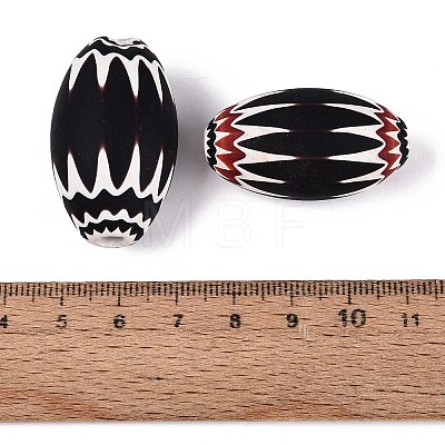 Handmade Millefiori Glass Barrel Beads LS-LA-N002-28C-1