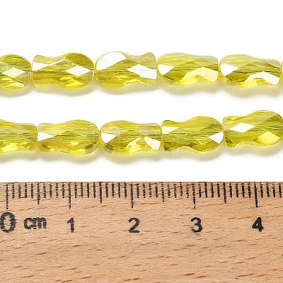 Electroplate Glass Beads Strands EGLA-P066-01A-AB15-1
