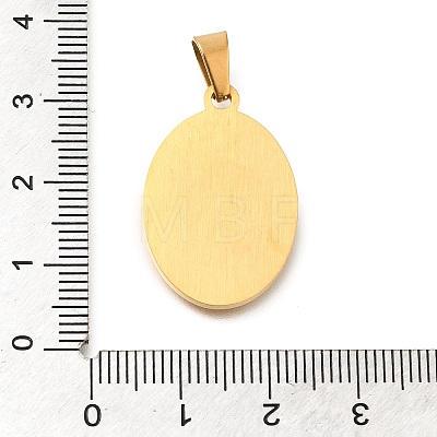 304 Stainless Steel Pendants STAS-K394-04G-08-1