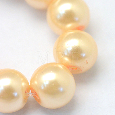 Baking Painted Glass Pearl Bead Strands HY-Q003-3mm-61-1