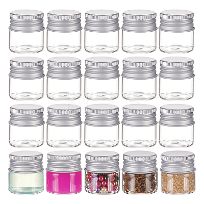 Glass Empty Cosmetic Containers CON-WH0084-41A-1