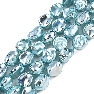 ABS Plastic Imitation Pearl Beads Strands KY-N015-15-A03-1