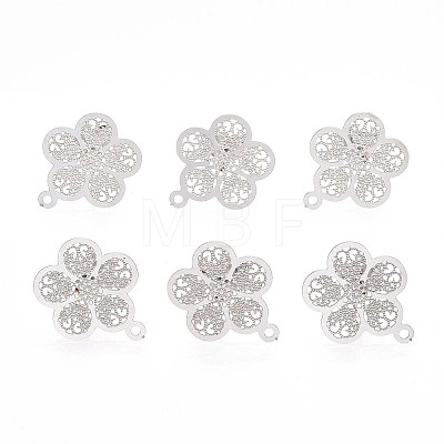 Non-Tarnish 304 Stainless Steel Stud Earring Findings STAS-S079-37B-1