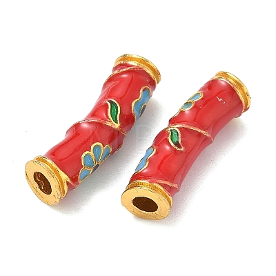 Alloy Enamel Beads ENAM-B037-12G-02-1