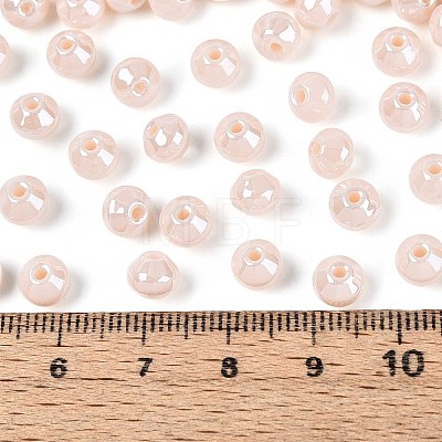 Opaque Colours Glass Seed Beads SEED-N007-34B-1