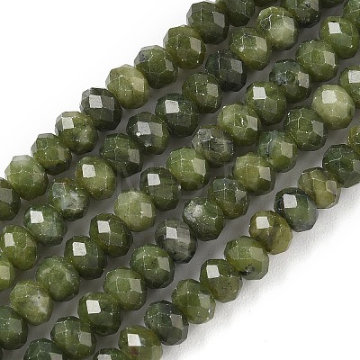Natural Taiwan Jade Bead Strands G-D344-A03-1