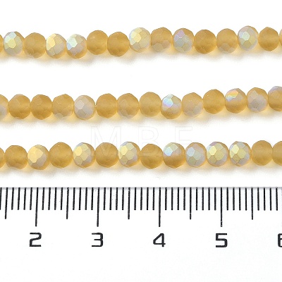 Transparent Glass Beads Strands EGLA-A044-T2mm-MB04-1