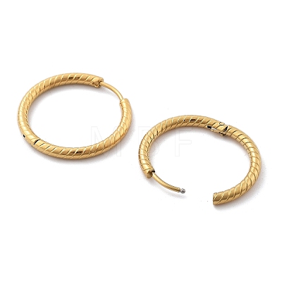 304 Stainless Steel Hoop Earrings EJEW-R017-01G-01-1