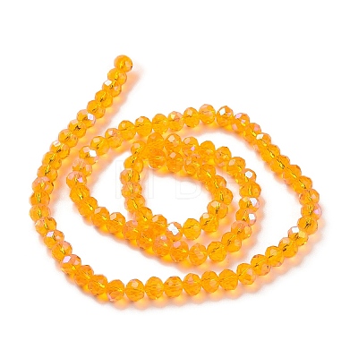 Electroplate Glass Beads Strands LS-EGLA-A034-T6mm-L11-1
