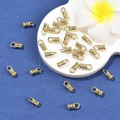 SHEGRACE Brass Cord Ends XGRQ1R600-353G-1