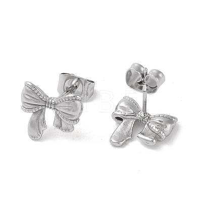 Non-Tarnish 304 Stainless Steel Stud Earrings EJEW-S227-30P-07-1