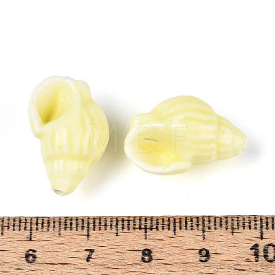 Handmade Printed Porcelain Beads PORC-T133-01E-01-1