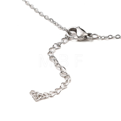 Non-Tarnish Stainless Steel Pendants Necklaces NJEW-K267-01H-P-1