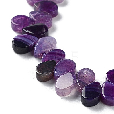 Natural Agate Beads Strands G-G021-04A-09-1