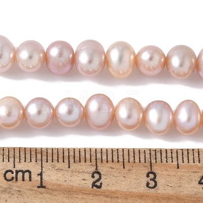 Natural Cultured Pearl Beads Strands PEAR-I007-07R-03B-1